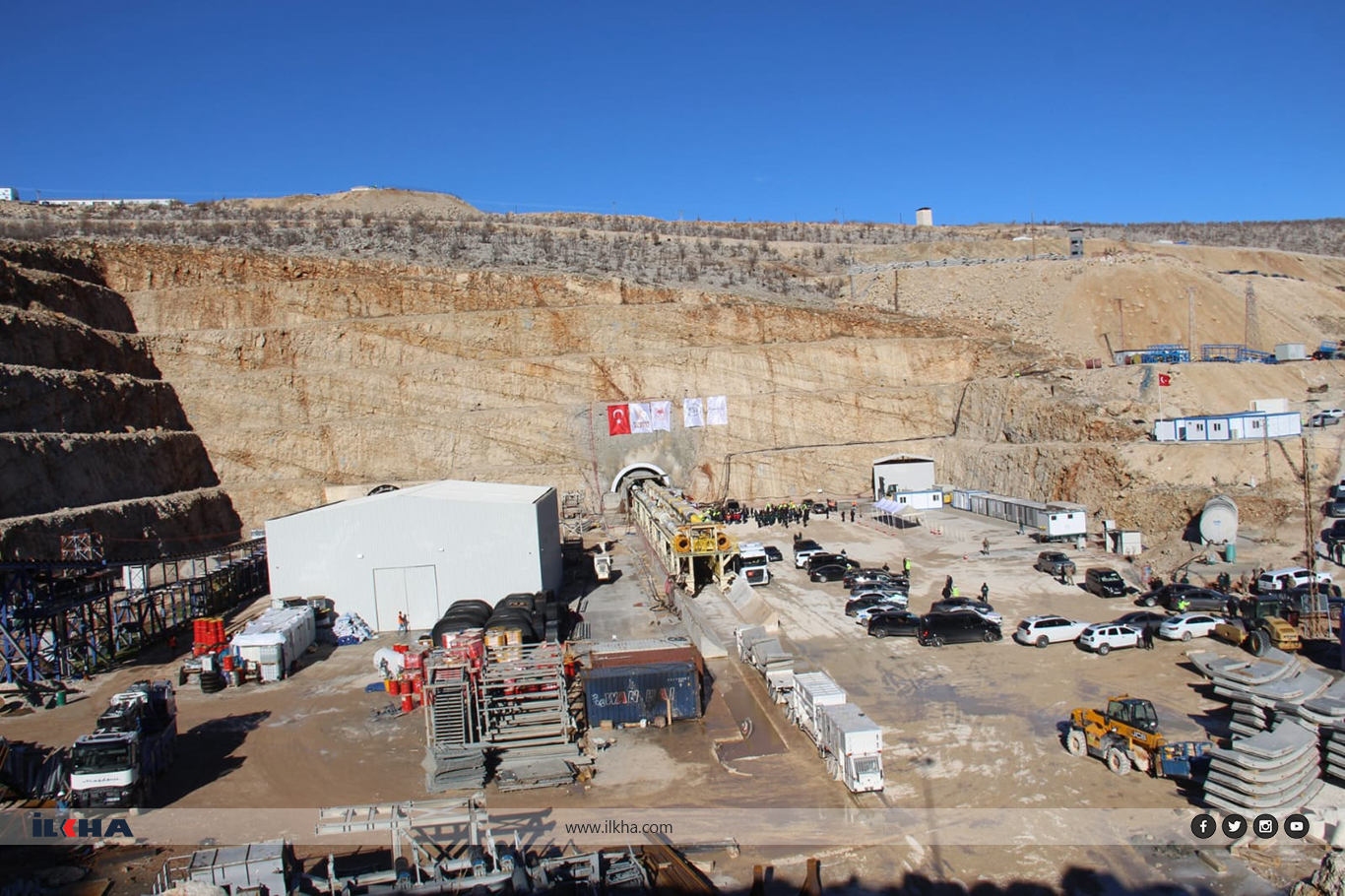 Bakan Yumaklı: Babakaya Tüneliyle saniyede 212 metreküp su taşınacak