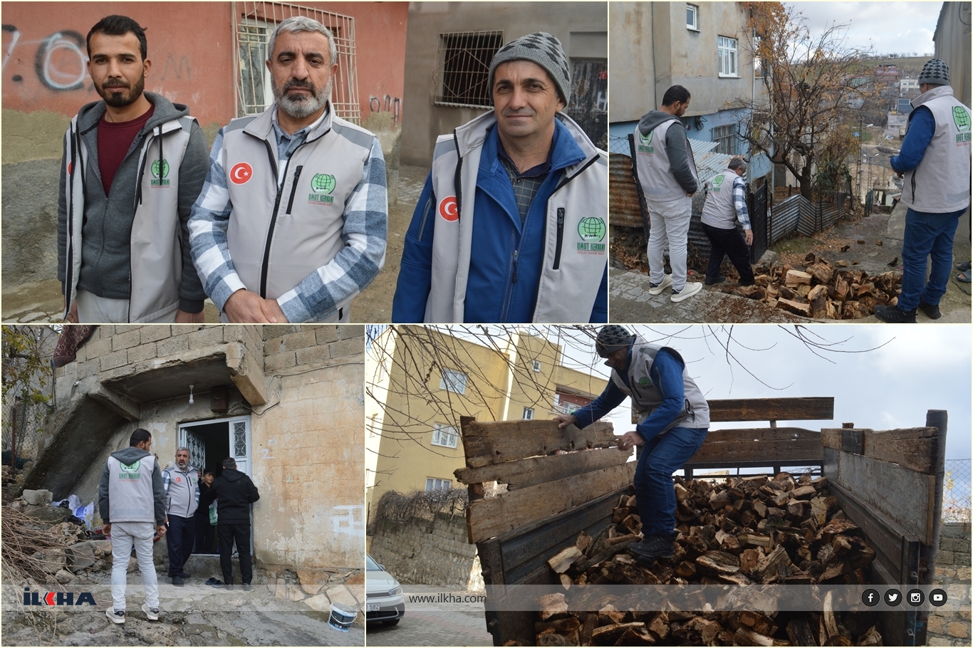 Siirt’te yürek burkan manzara: Isınacak odunu olmayan ailelere yardım çağrısı