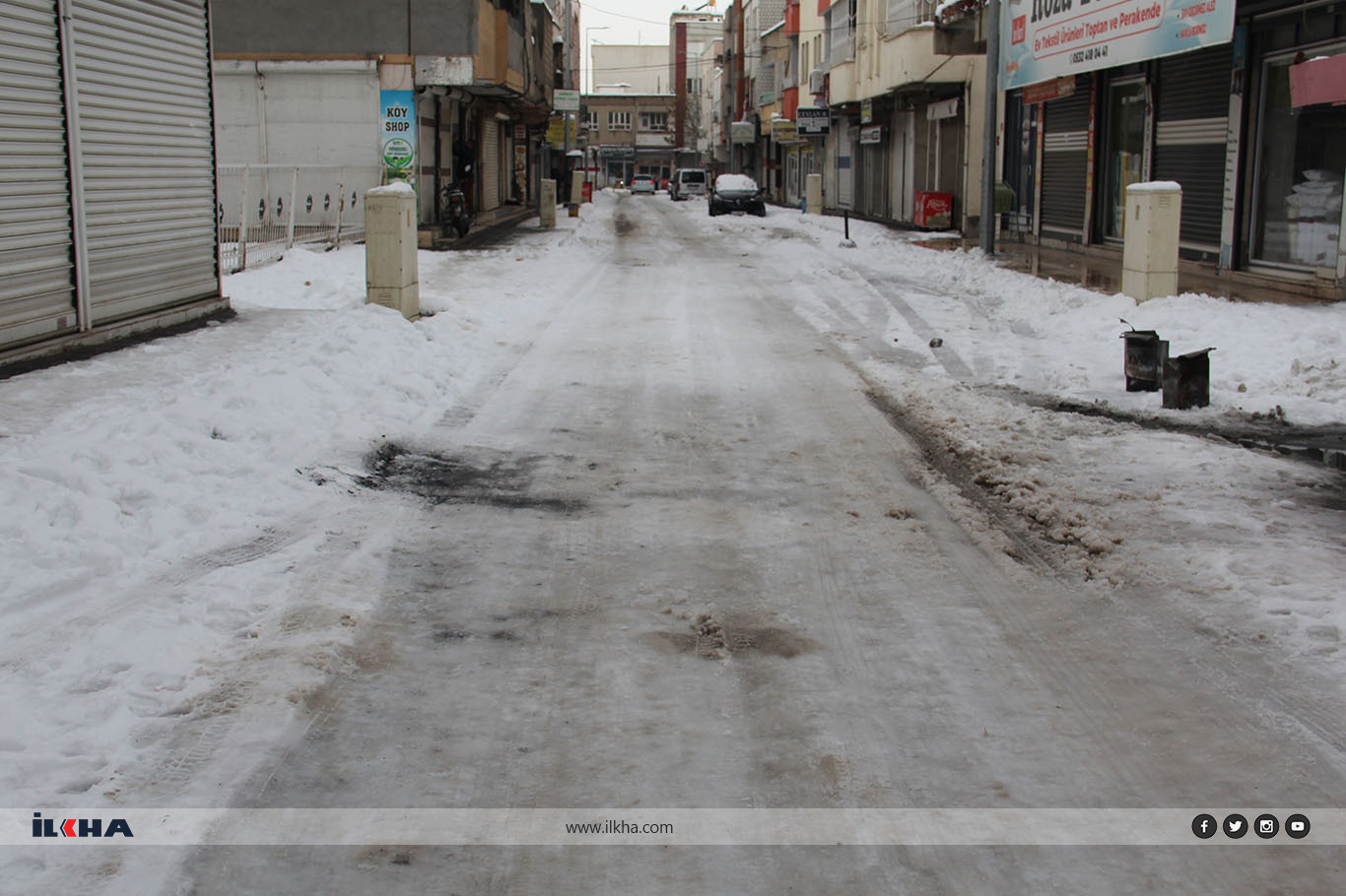 Batman'da mahalle araları kardan geçilmiyor: Hayat durma noktasında