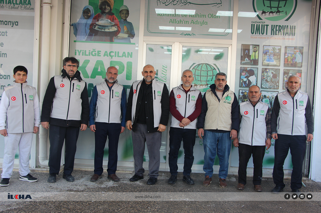 Gaziantep Umut Kervanı üç aylar münasebetiyle yüzlerce ailenin yüzünü güldürdü