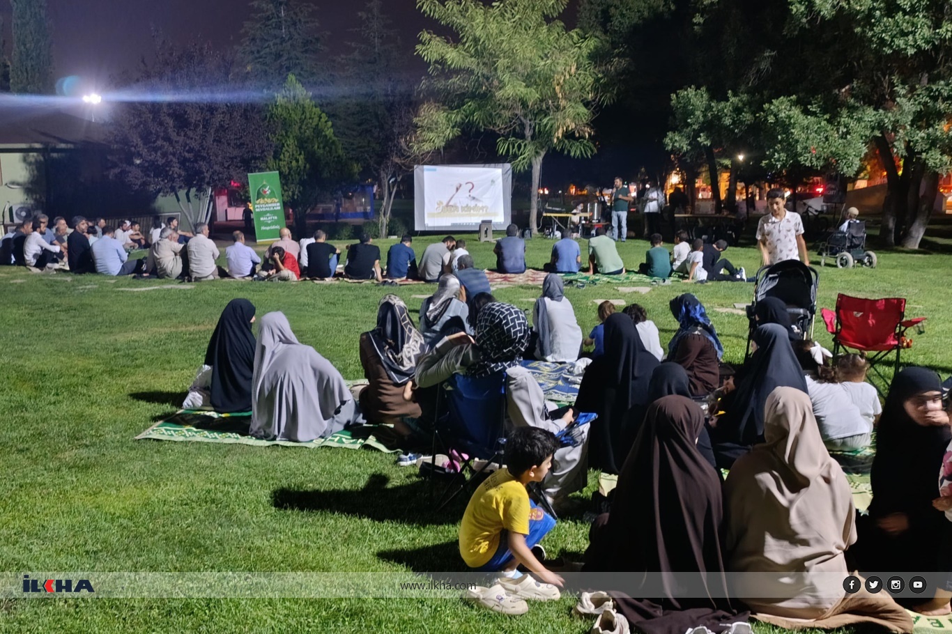 Malatya'da park buluşmaları ilgi görüyor Malatya'da park buluşmaları ilgi görüyor