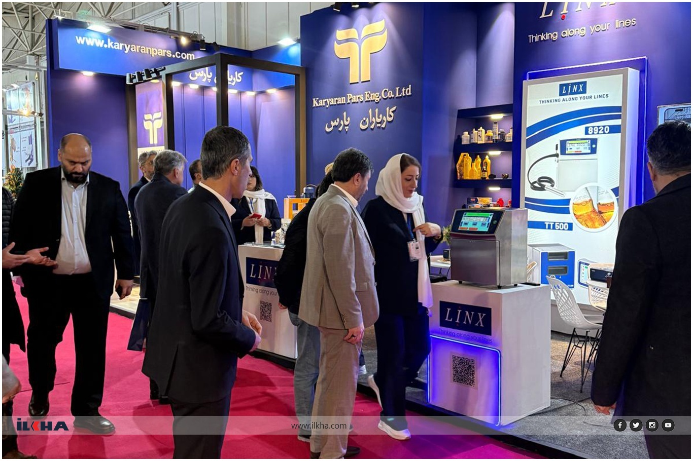 HAKSİAD Van heyeti Tahran’daki fuara katıldı