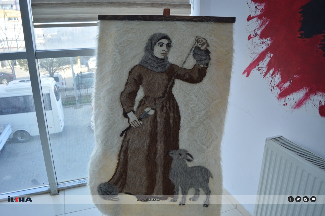 Tiftik ilmek ilmek dokundu, Kur’an-ı Kerim kılıfına dönüştü