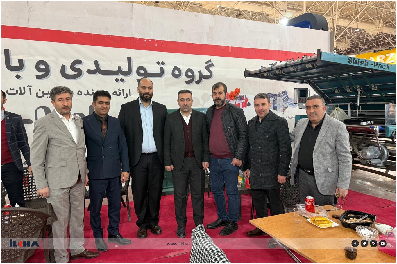 HAKSİAD Van heyeti Tahran’daki fuara katıldı