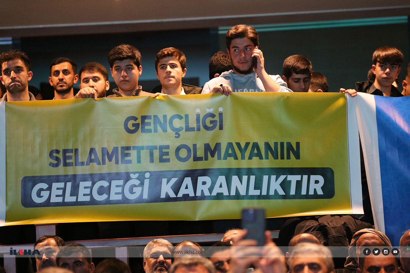 HÜDA PAR Gençlik Kolları Başkanı Günaydın: Gençliğin ahlak ve anlam krizi görmezden gelinemez!