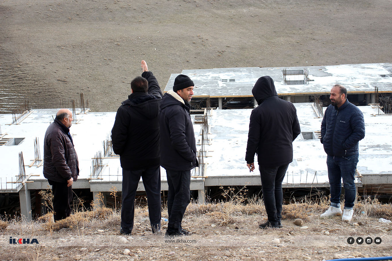 Taşlıçay'da TOKİ sakinler: "Dere yatağına konut istemiyoruz"