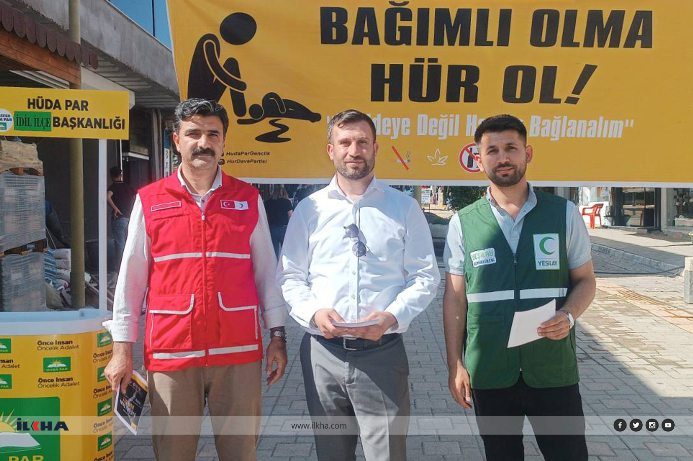 Hür Gençlik, İdil’de madde bağımlılığına karşı bilgilendirme standı açtı Hür Gençlik, İdil’de madde bağımlılığına karşı bilgilendirme standı açtı