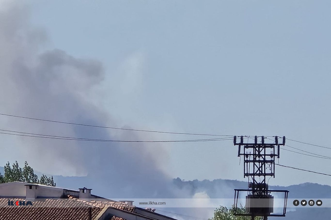 Bursa'da orman yangını Bursa'da orman yangını