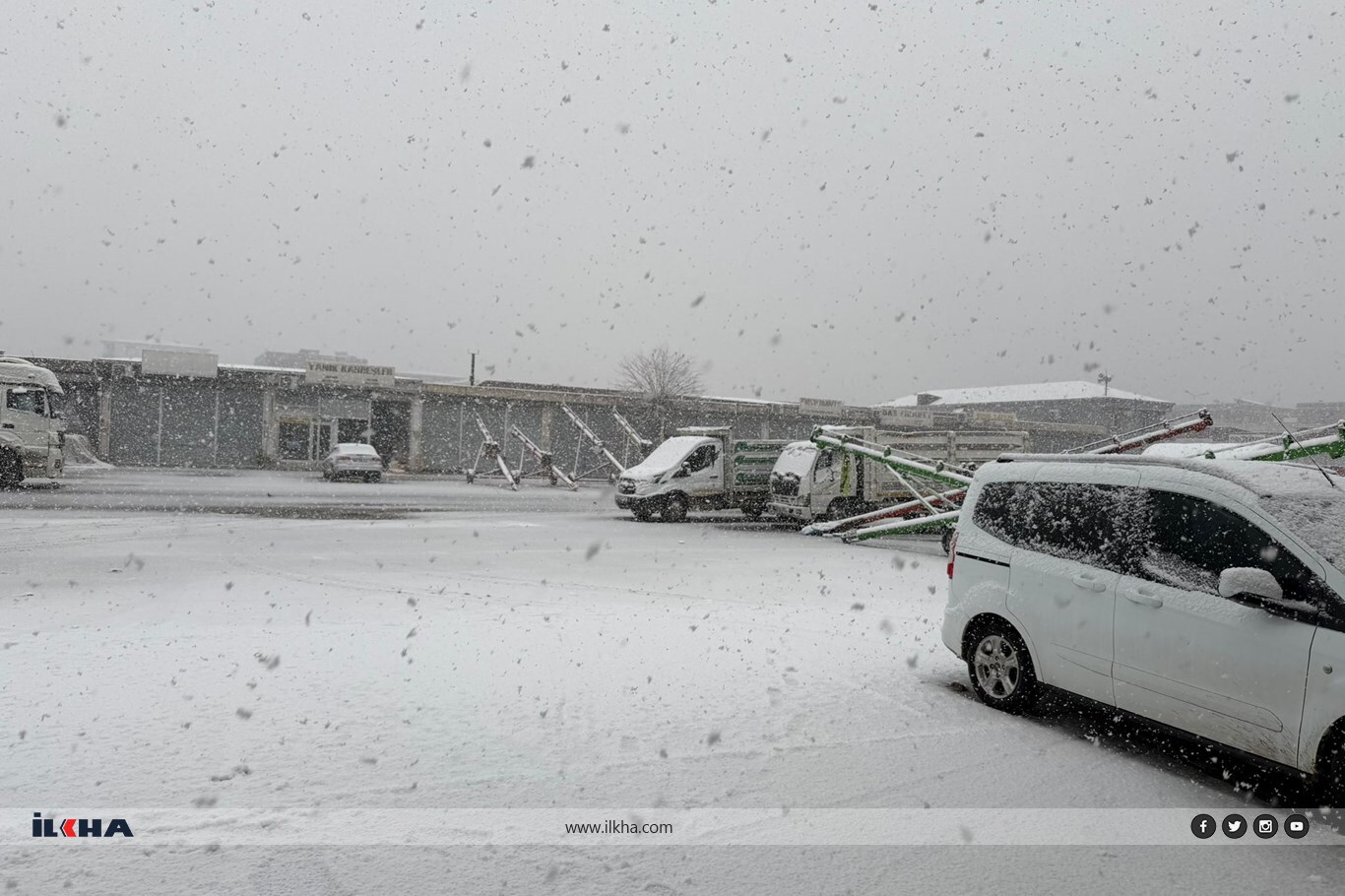 Batman'da beklenen kar yağışı etkili oldu