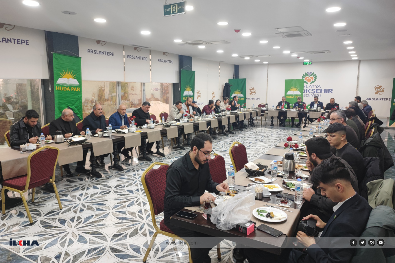 HÜDA PAR Milletvekili Dinç'ten Malatya'da terör, uyuşturucu, deprem konutları ve işyerleri vurgusu