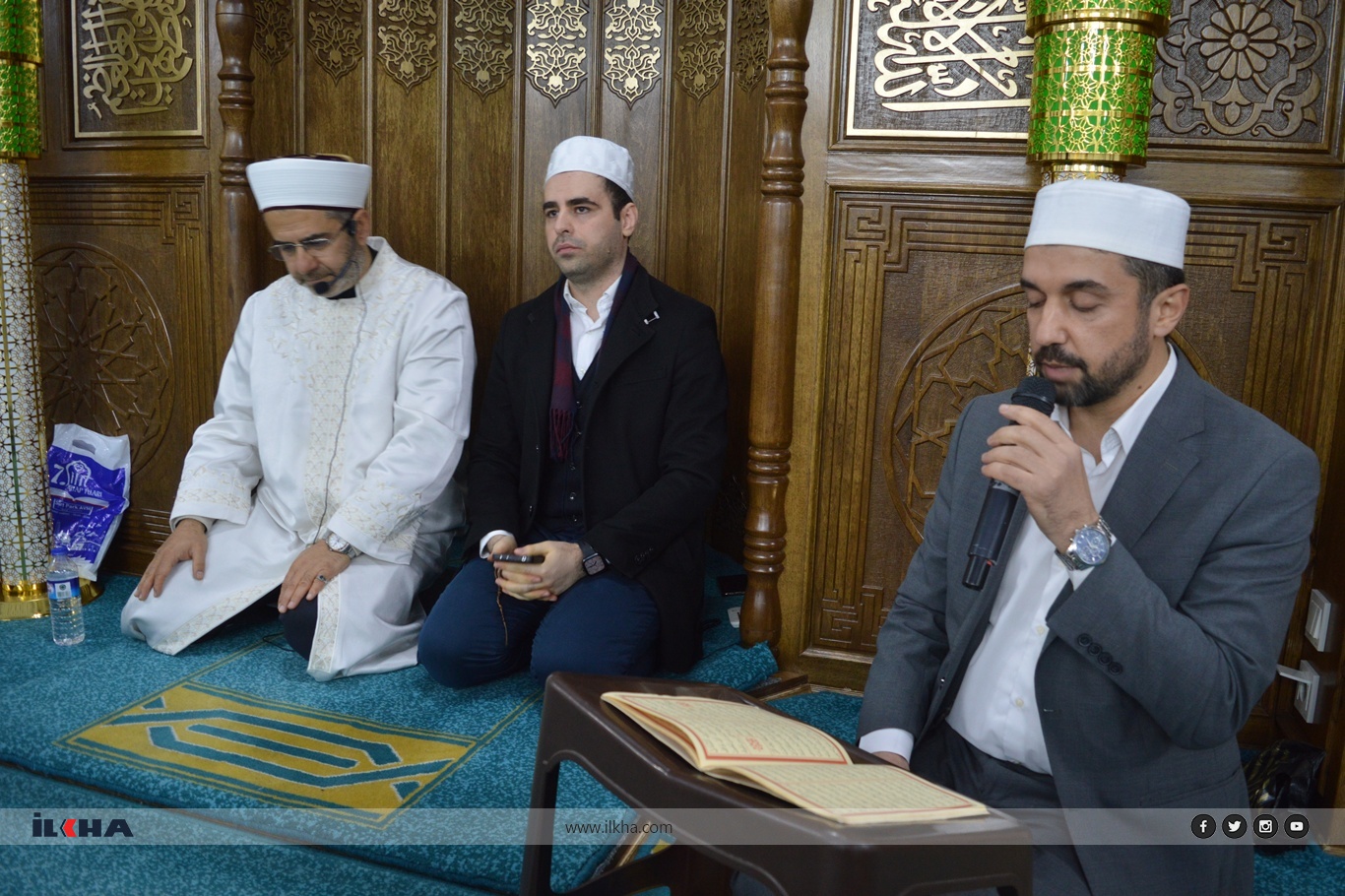 Siirt’te Regaib Kandili’nde Filistin ve mazlum coğrafyalar için dualar edildi