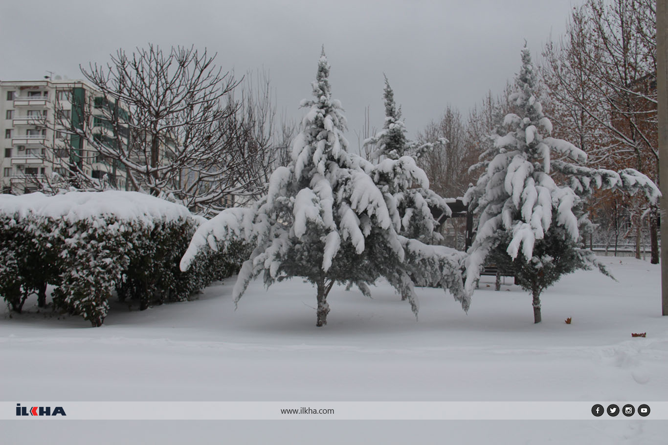 Diyarbakır’da kar sonrası kartpostallık manzaralar