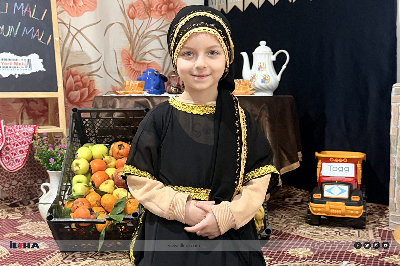 Kuran kursu öğrencileri 'Yerli Malı Haftası’nda eğlendi
