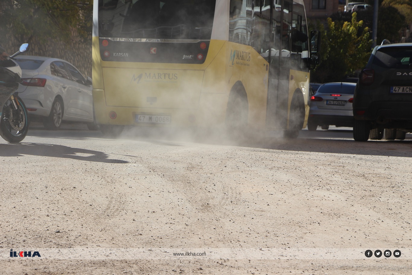 Mardin halkından bozuk yollar ve altyapı tepkisi: Kent bozuk yollardan köyü andırıyor
