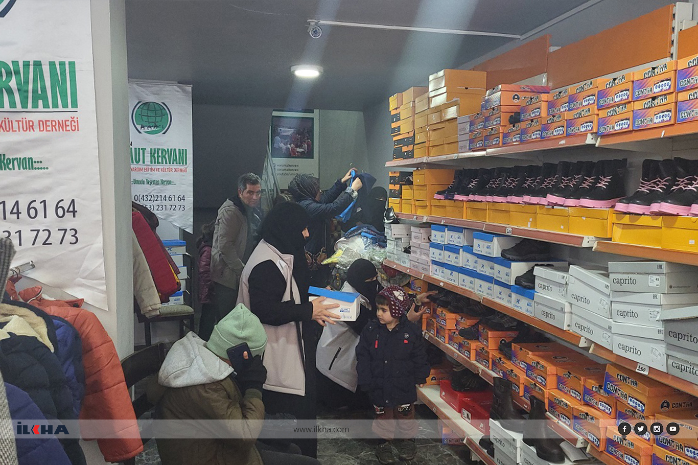 Umut Kervanı’ndan Van’da ihtiyaç sahiplerine kışlık giyim yardımı