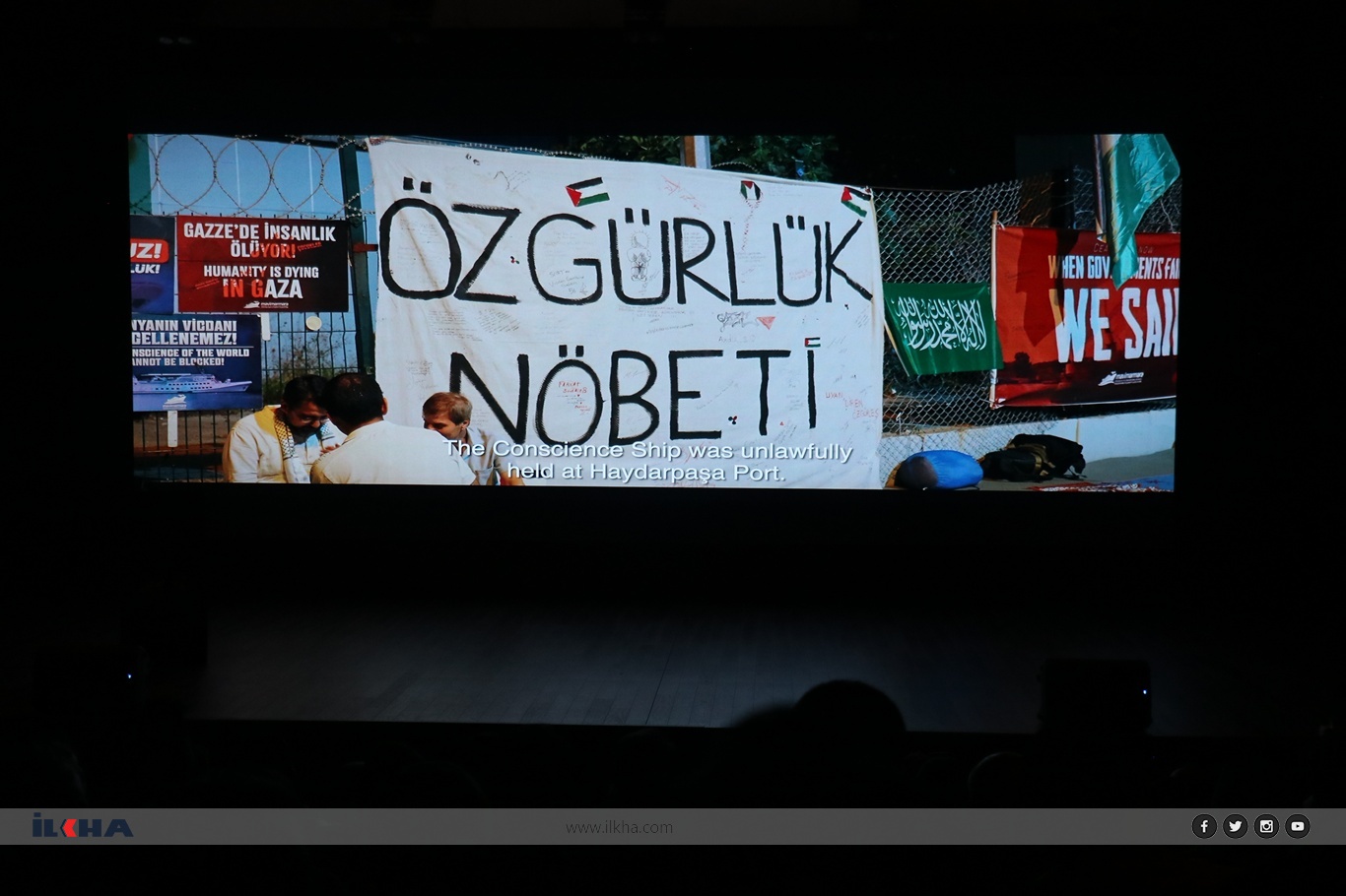 Vicdan Gemisi belgesel oldu: Galası siyasiler ve STK temsilcilerinin katılımıyla gerçekleşti