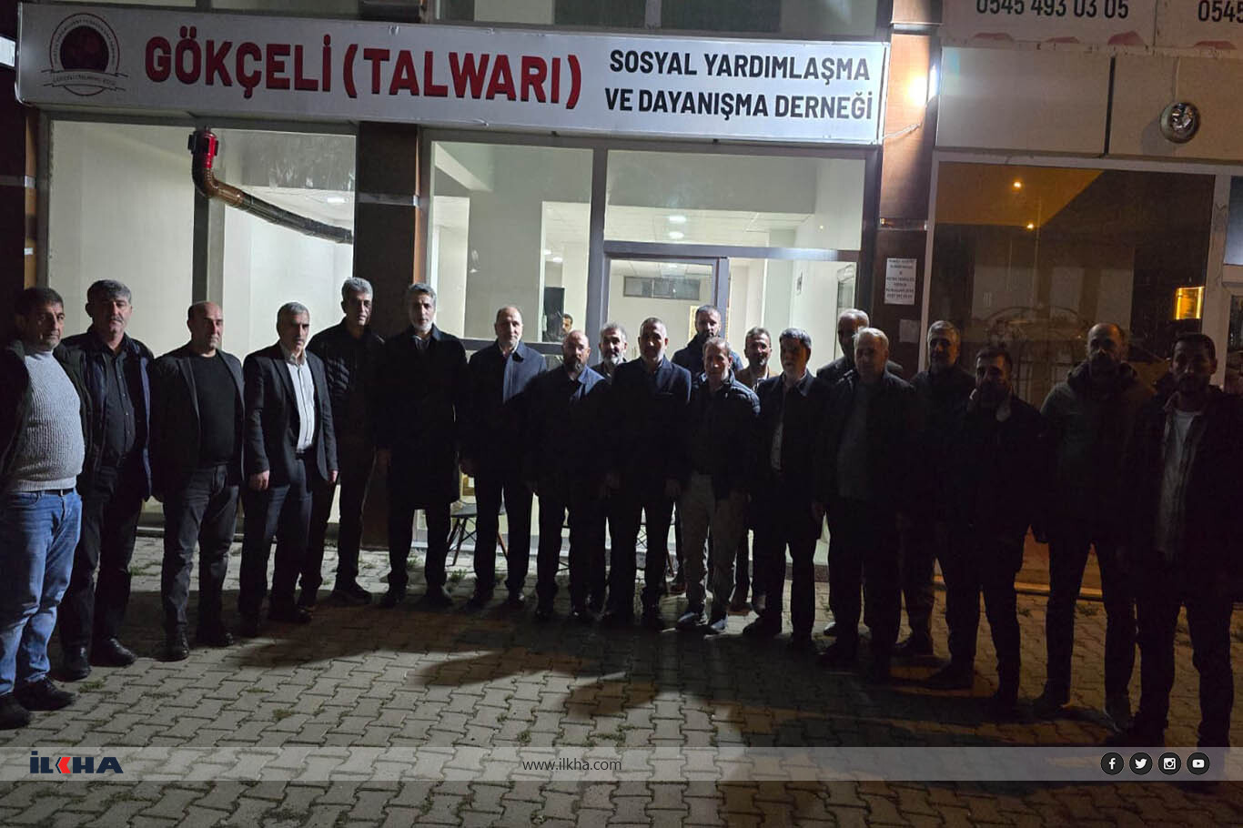 HÜDA PAR heyetinden Gökçeli (Talwarı) Köyü Derneğine ziyaret