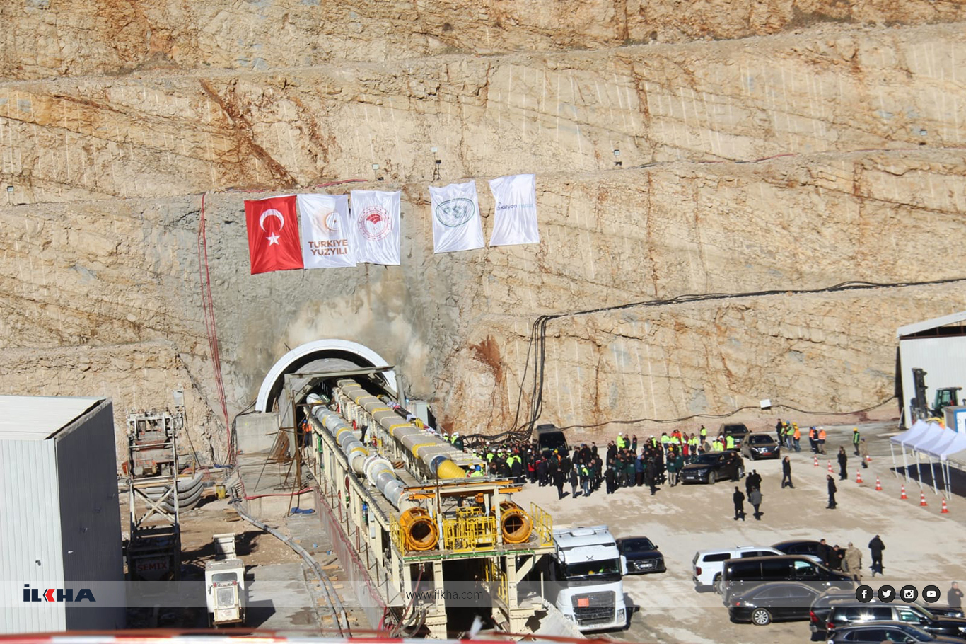 Bakan Yumaklı: Babakaya Tüneliyle saniyede 212 metreküp su taşınacak