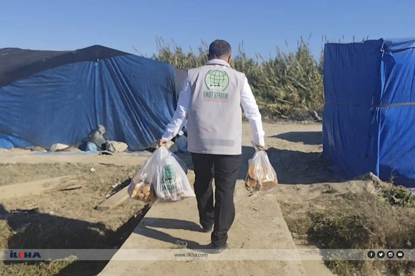 Tarsus Umut Kervanı Derneği’nden ihtiyaç sahibi ailelere yardım