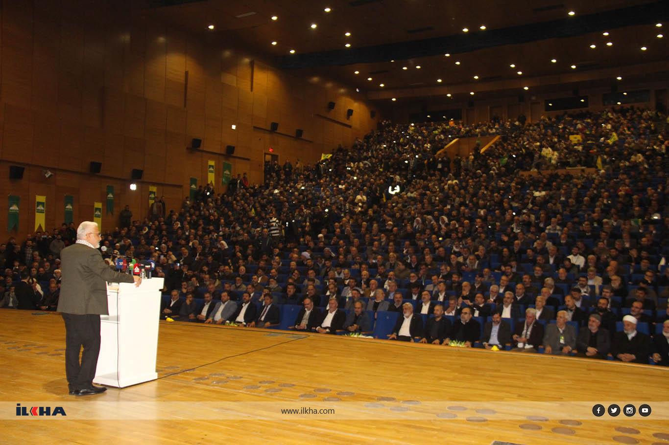 HÜDA PAR Diyarbakır İl Başkanlığı 4'üncü Olağan Kongresi, Genel Başkan Zekeriya Yapıcıoğlu'nun katılımıyla gerçekleşti.