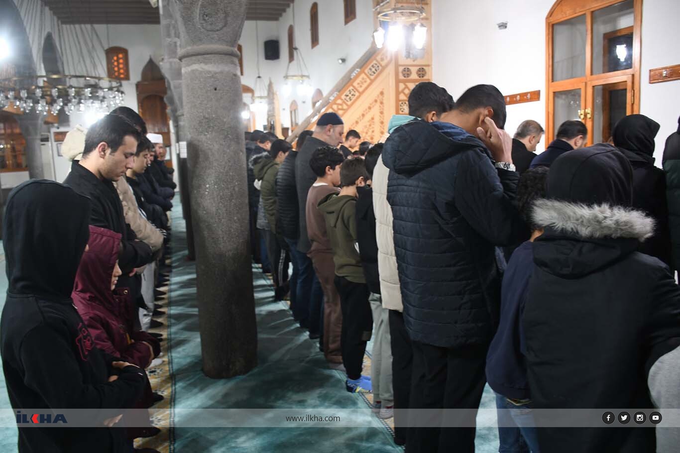 Şanlıurfa’da baba-oğul sabah namazı buluşmaları düzenlendi