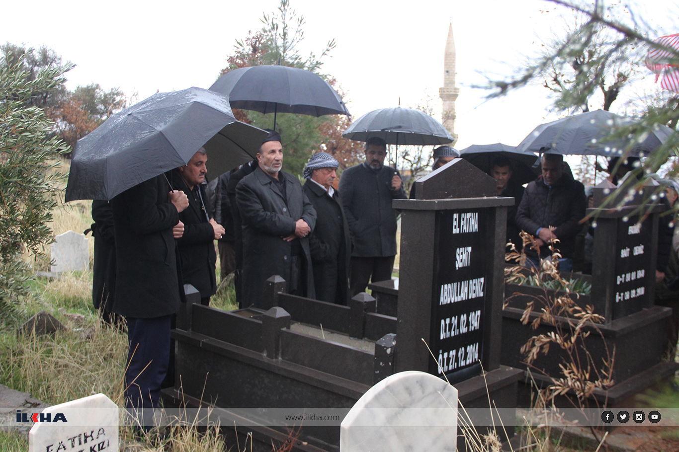 Abdullah Deniz şehadetinin 11. yıl dönümünde kabri başında yâd edildi