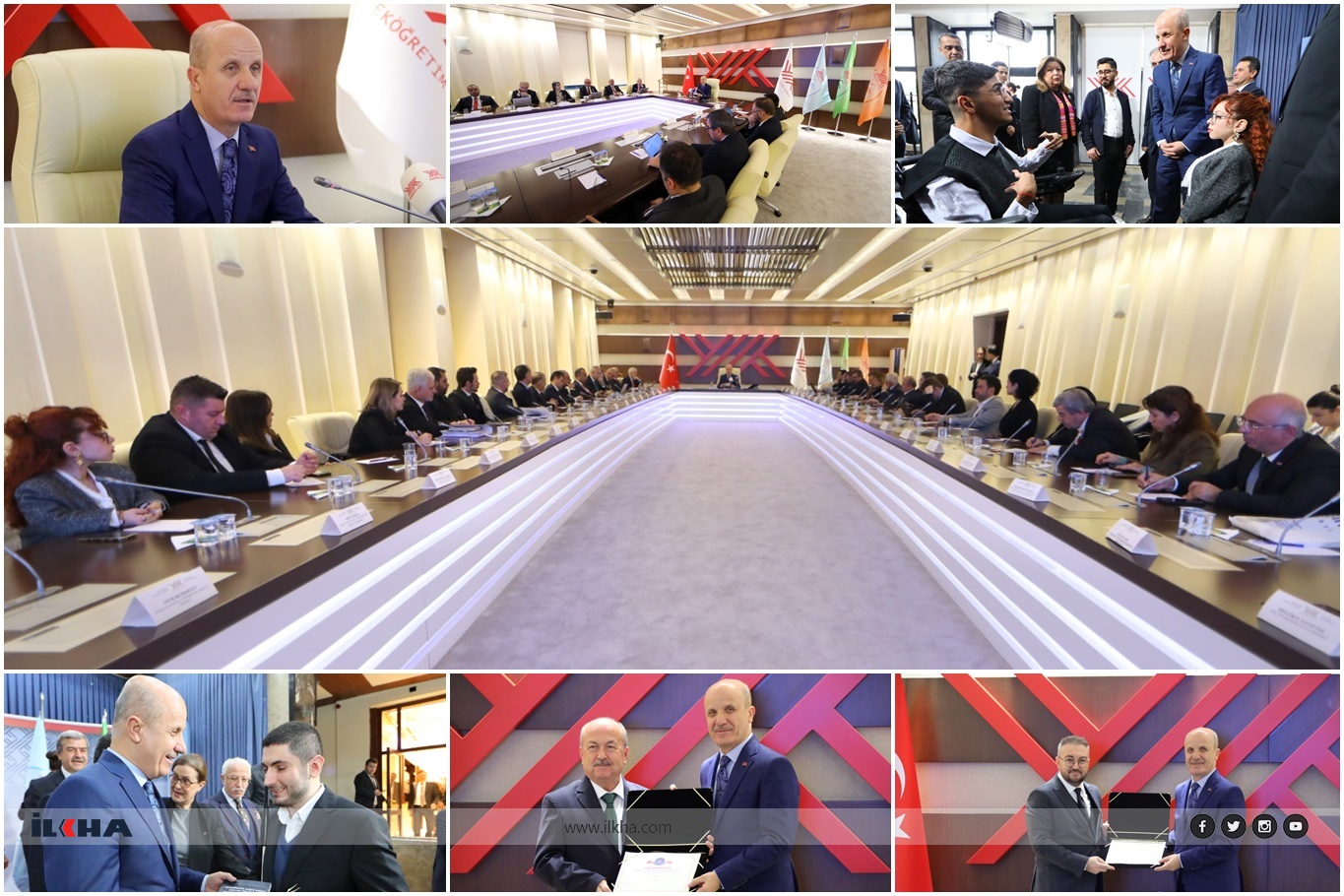 YÖK'ten “Engelsiz Üniversite”lere “Bayrak ve Nişan” ödülü