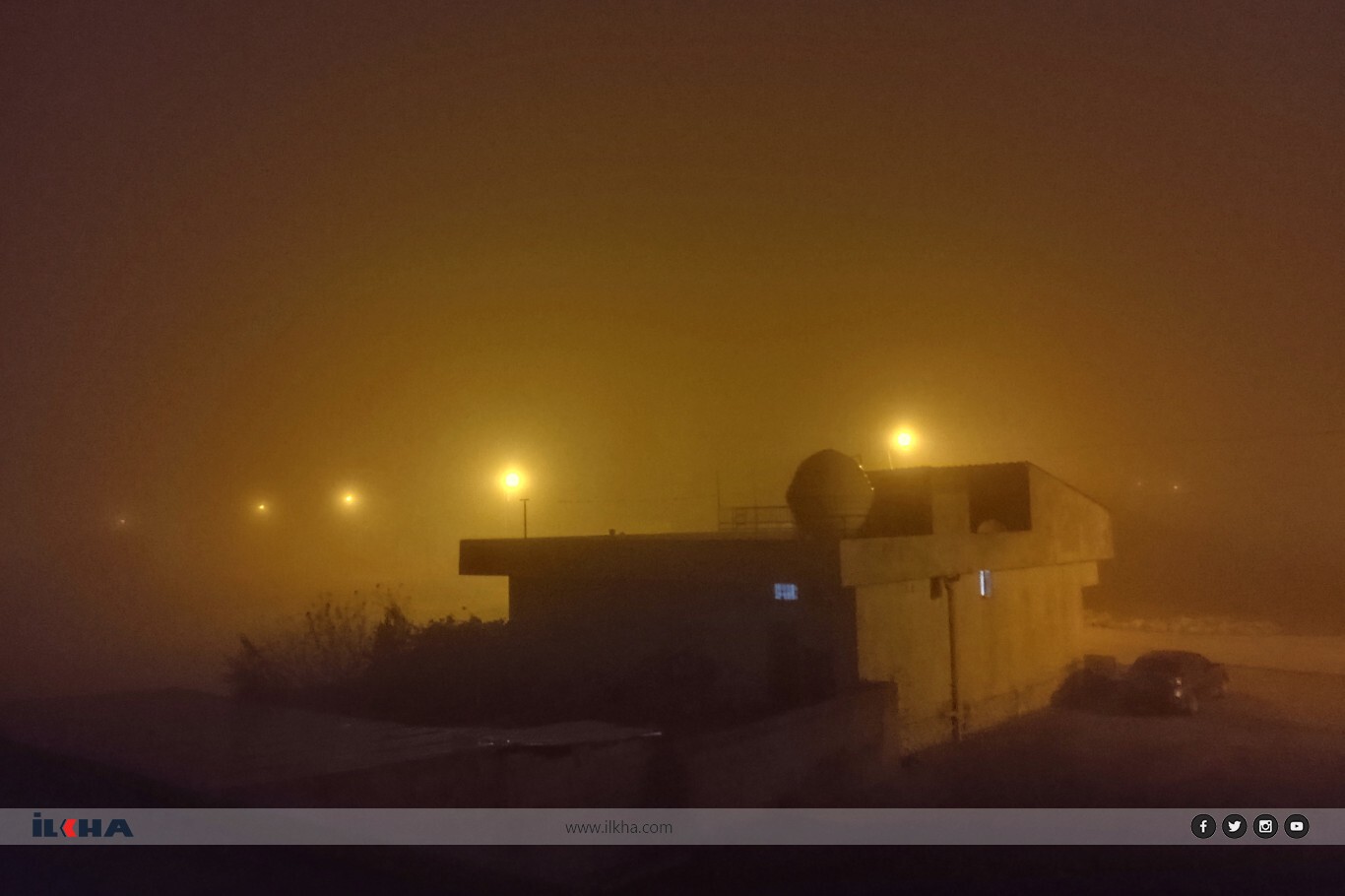 Mardin’de yoğun sis etkili oldu 