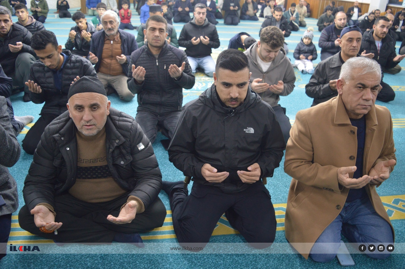 Siirt’te Regaib Kandili’nde Filistin ve mazlum coğrafyalar için dualar edildi