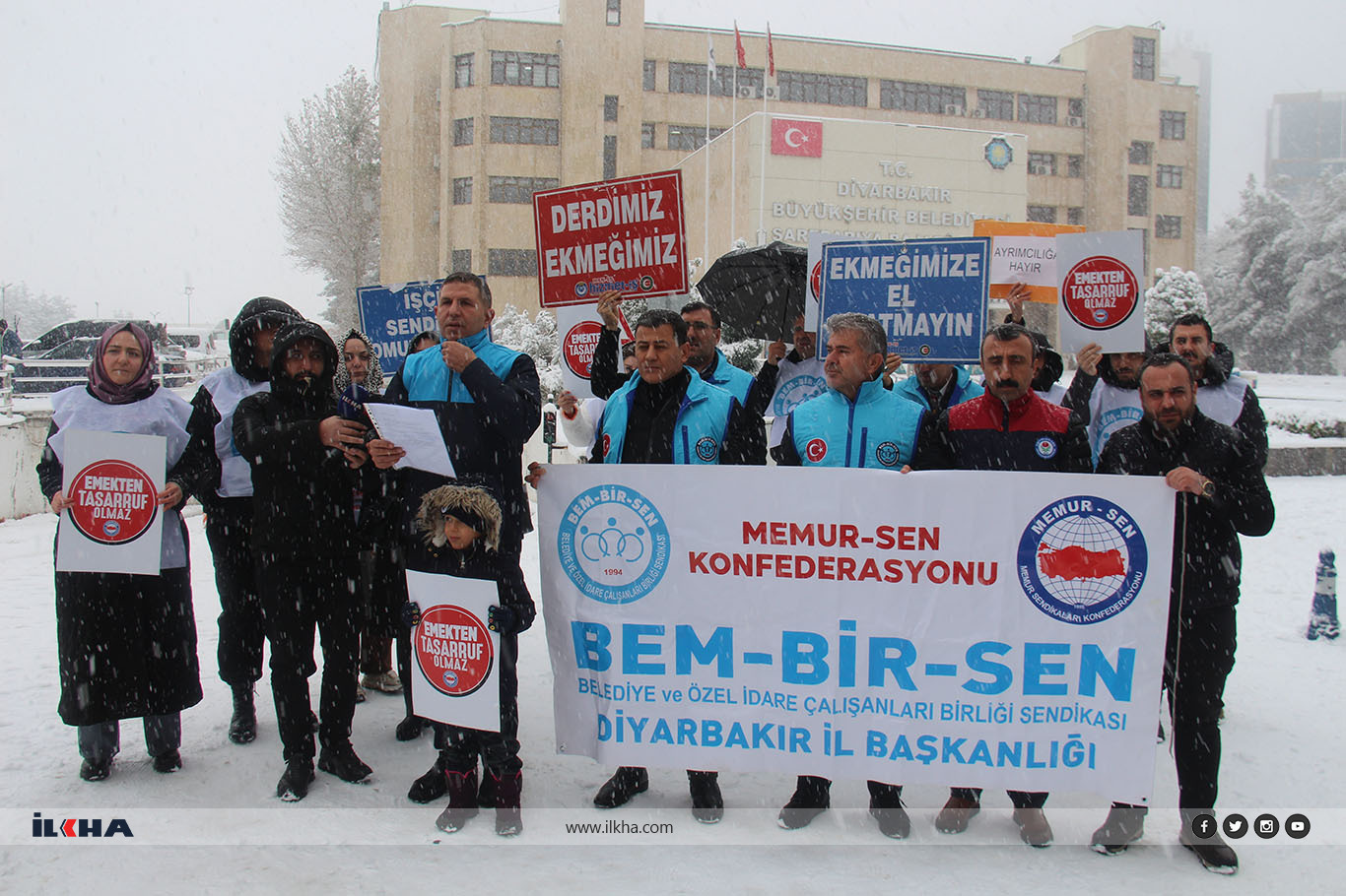 Memur-Sen Diyarbakır İl Başkanı Tekdemir: Baskı, sürgün ve mobbinge son verin