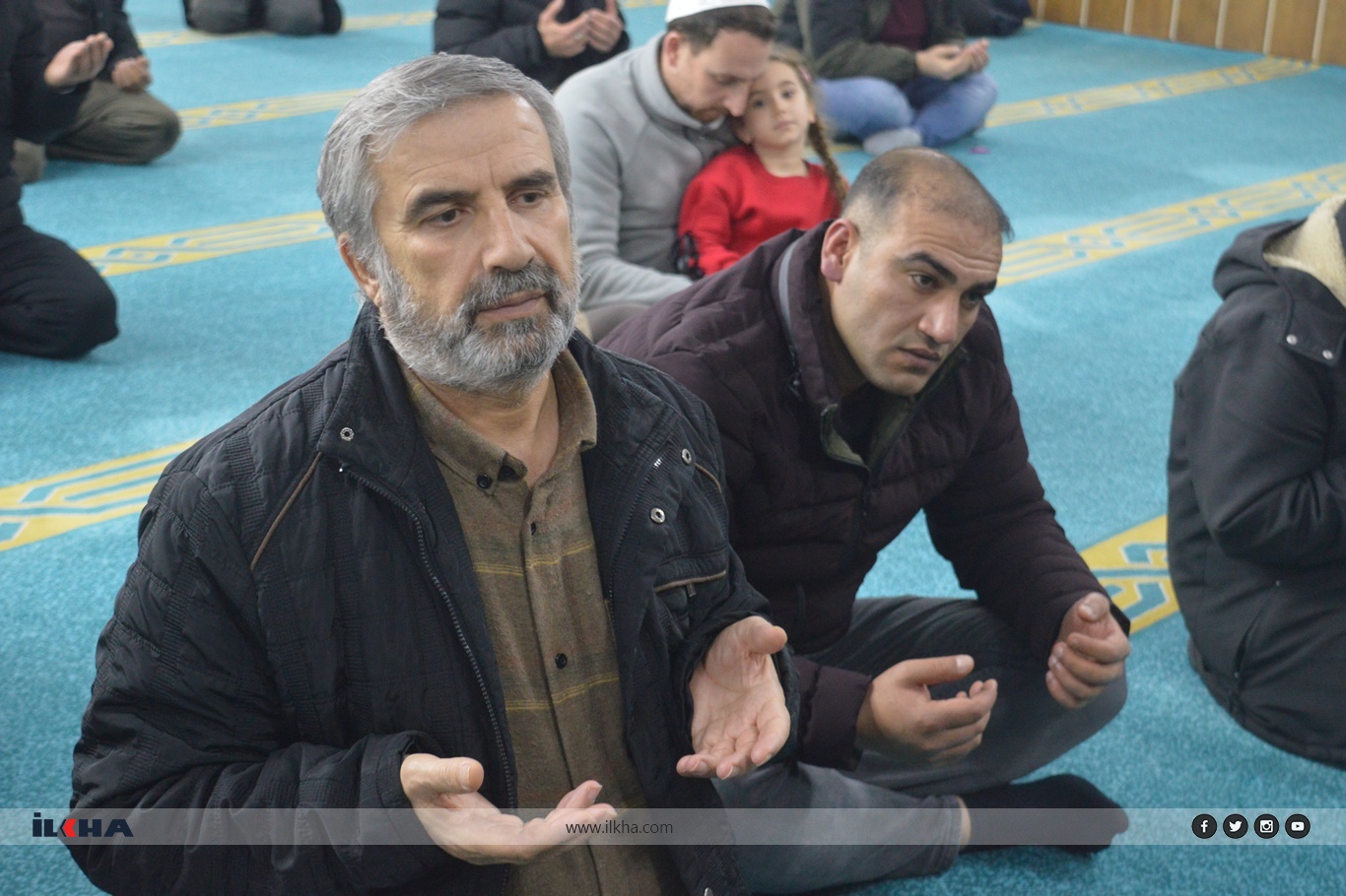 Siirt’te Regaib Kandili’nde Filistin ve mazlum coğrafyalar için dualar edildi