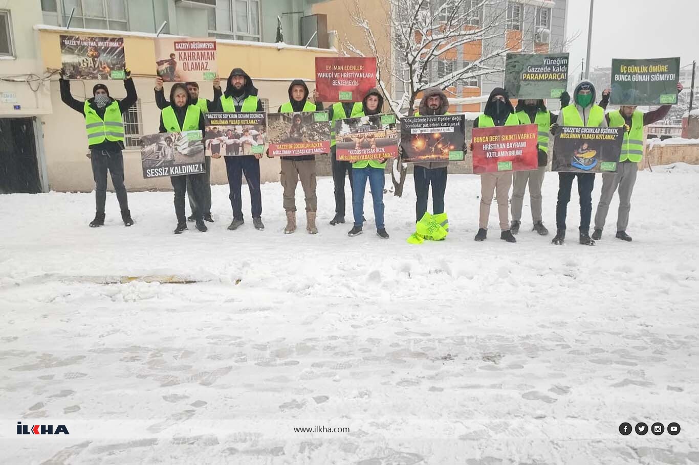 Hür Gençlik Şanlıurfa’dan Gazze için anlamlı farkındalık çalışması