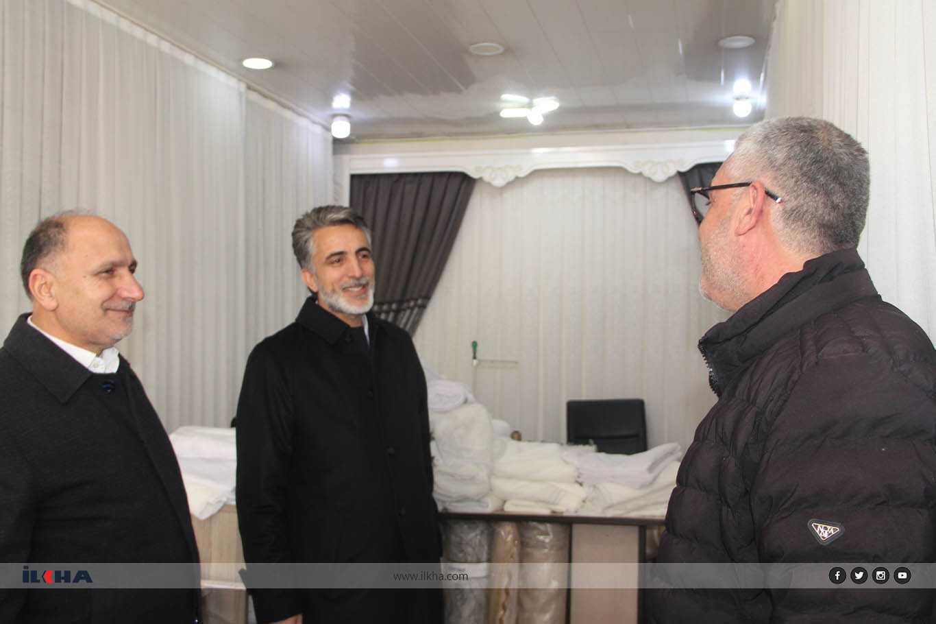 HÜDA PAR heyetinden Bingöl’de esnaf ziyareti