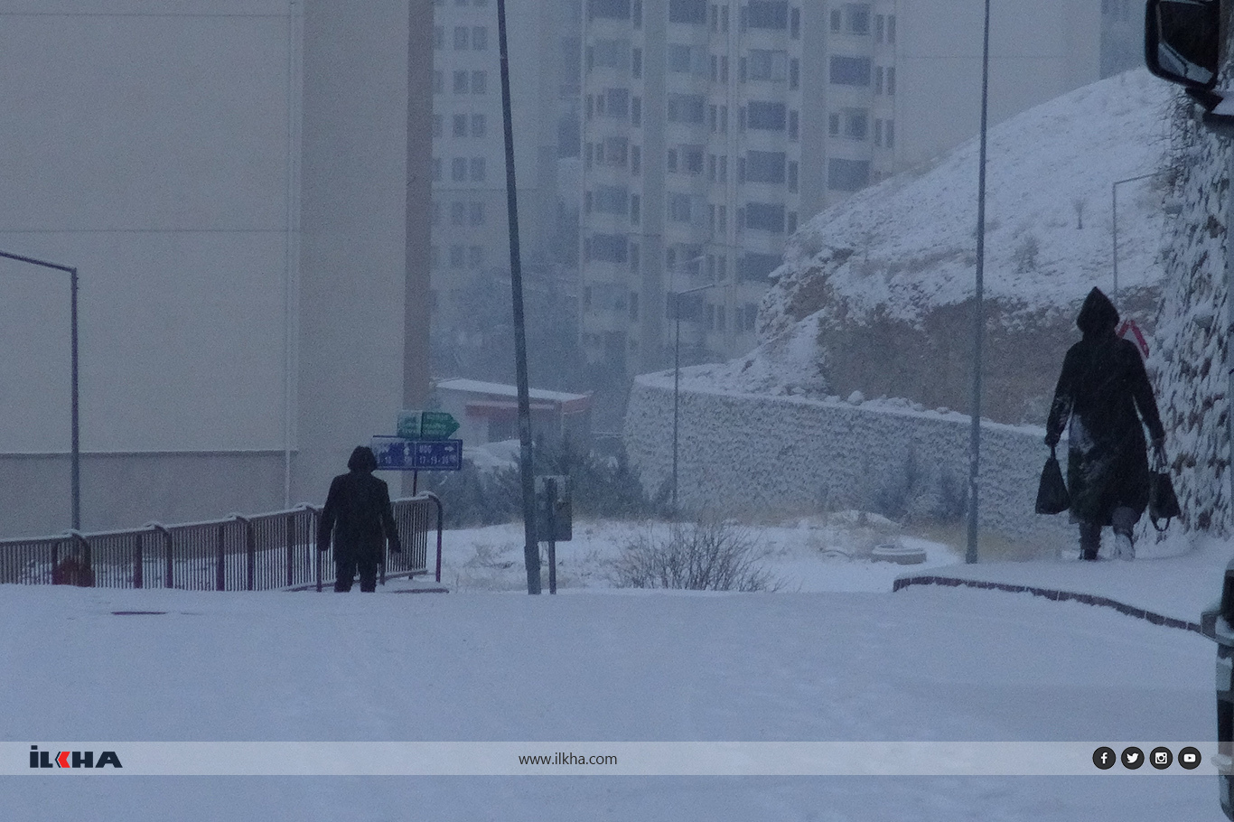 Malatya'da kış mevsiminin ilk kar yağışı: Sevinç ve mağduriyet bir arada 