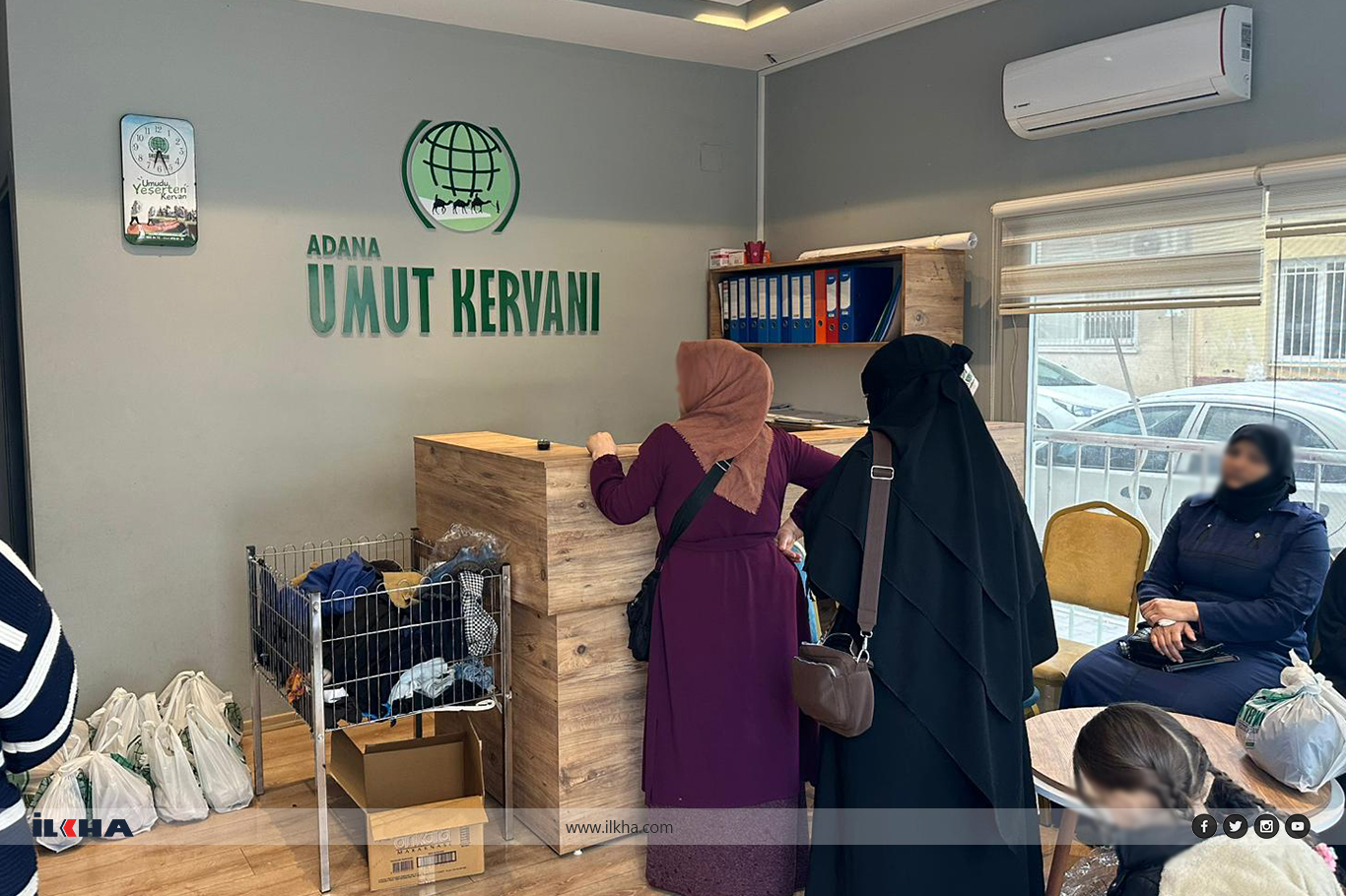 Üç Ayların bereketi Umut Kervanı'nın yardımıyla Adana’da paylaşıldı