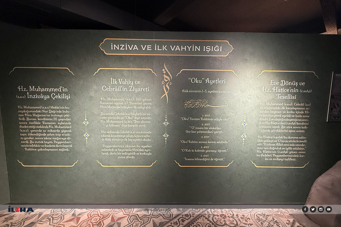 Konya’da Türkiye’de bir ilk: Siyer Sergisi yoğun ilgi görüyor