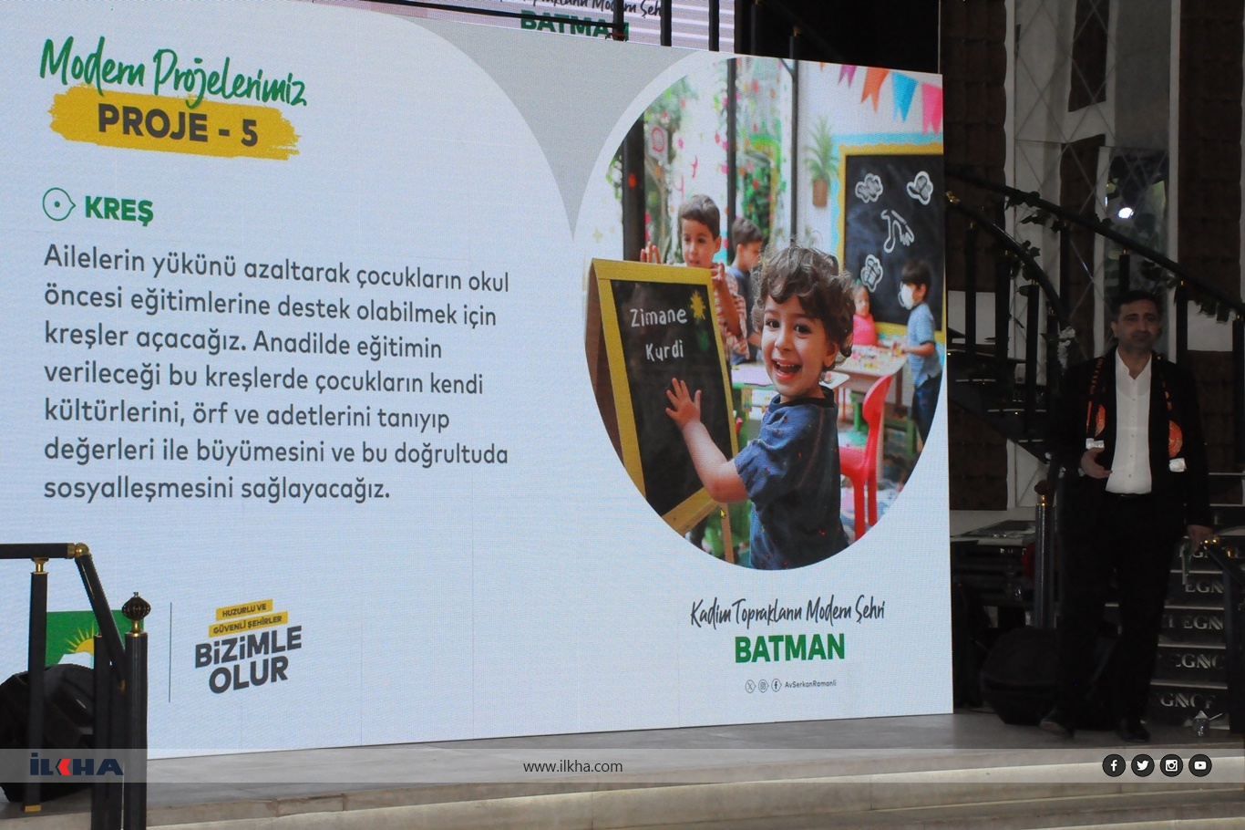 Batman Belediye Başkan adayı Ramanlı, projelerini ve meclis üyelerini açıkladı