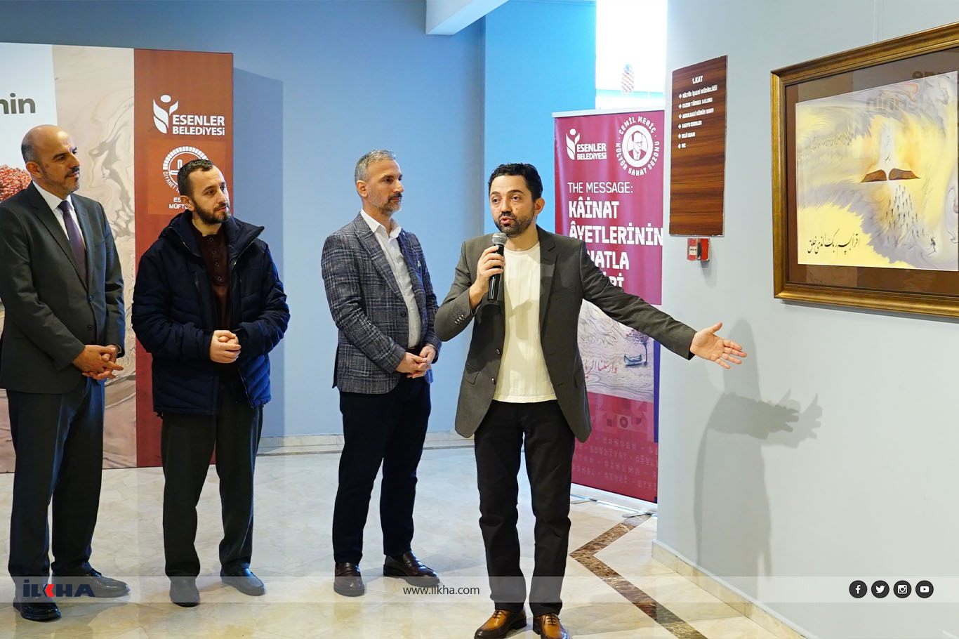 Kâinatın ayetleri sanatla yorumlandı