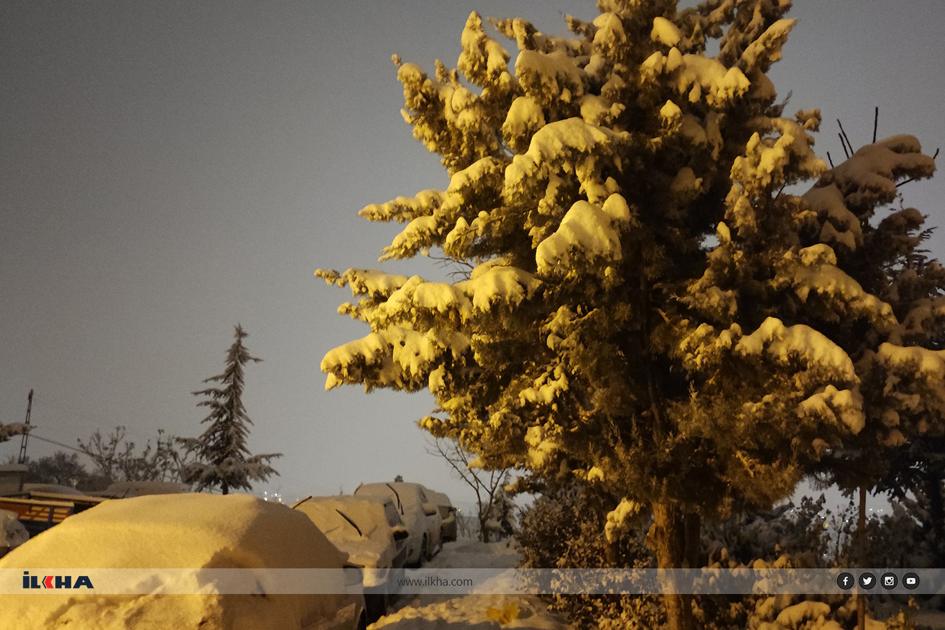 Malatya'da kar kalınlığı 40 santimetreyi buldu