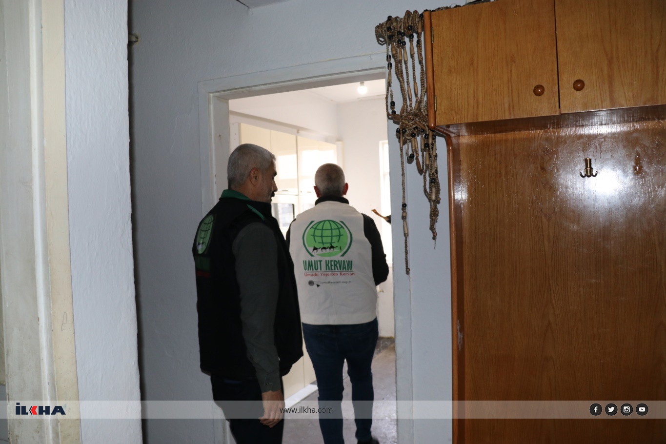 Umut Kervanı'ndan Ankara'da ihtiyaç sahibi aileye yardım