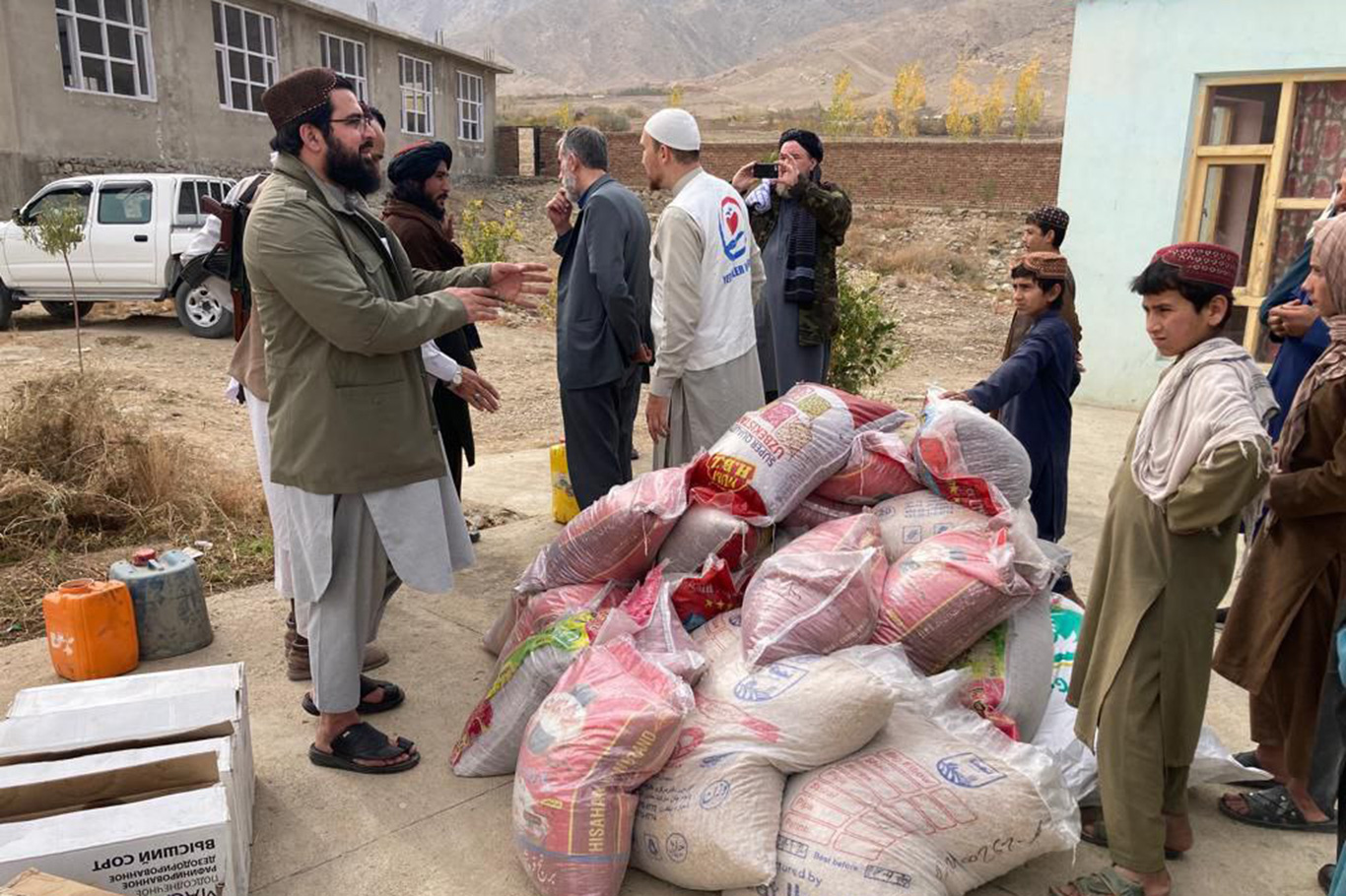Orphans Foundation provides food and clothing aid to Madrasah students in Afghanistan
