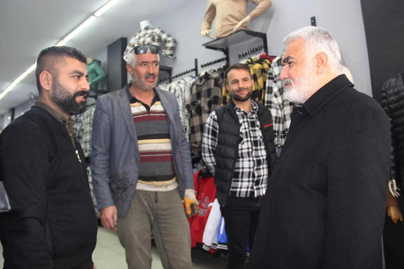 Yapıcıoğlu'ndan Şanlıurfa esnafına ziyaret