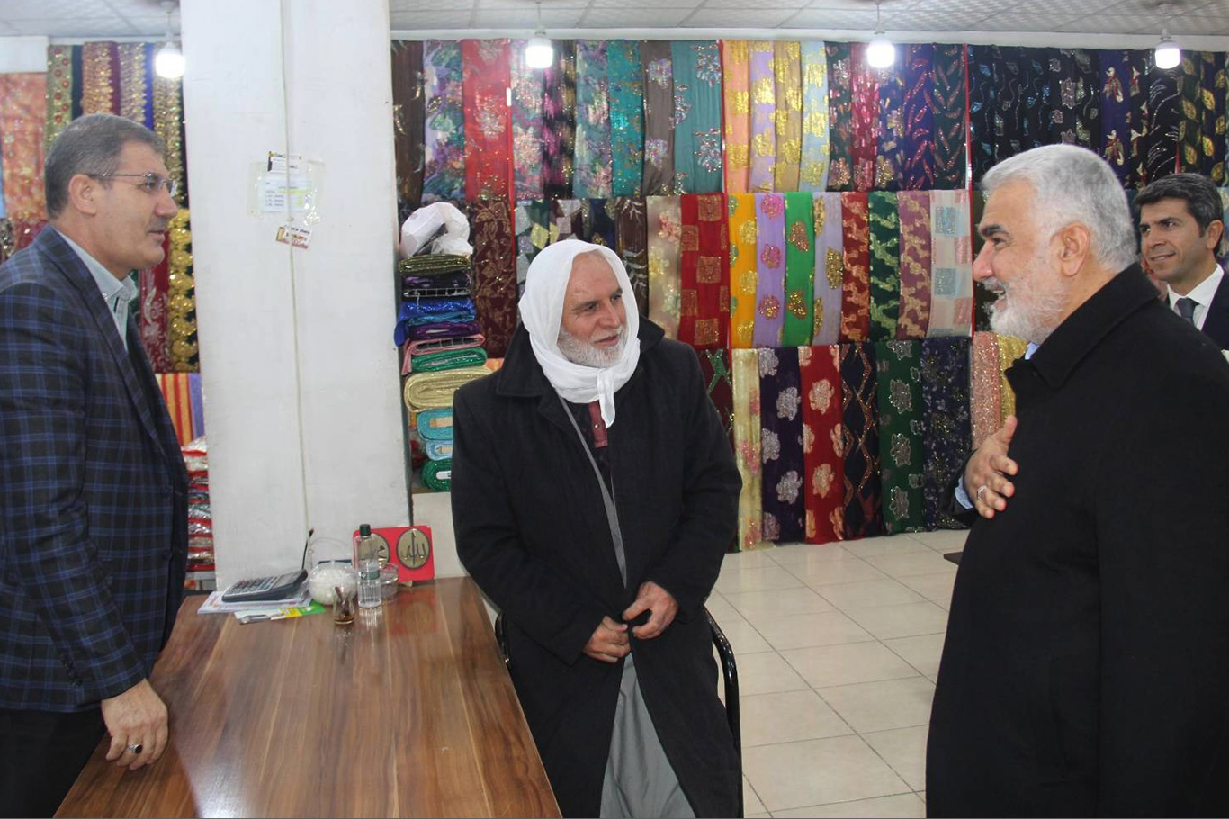 Yapıcıoğlu'ndan Şanlıurfa esnafına ziyaret