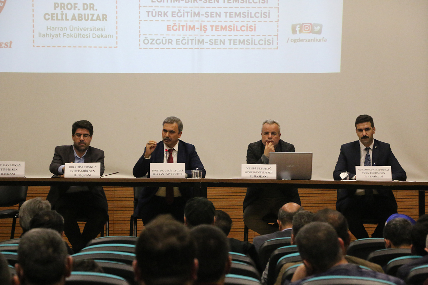 Şanlıurfa'da eğitimin sorunları ve çözüm önerileri konuşuldu