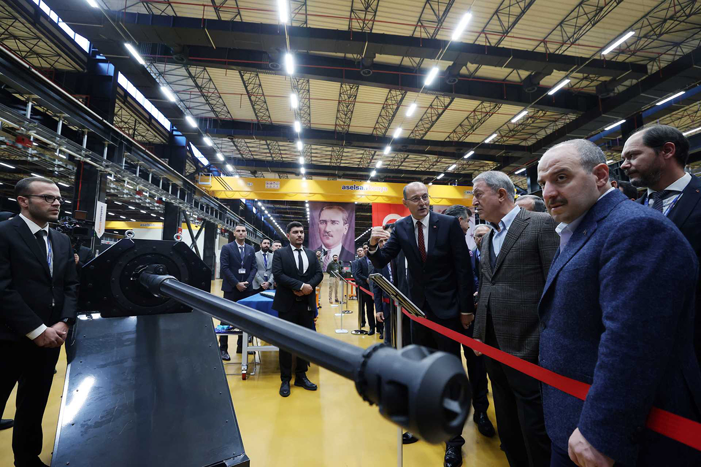 ASELSAN Konya Silah Sistemleri Fabrikası açıldı ASELSAN Konya Silah Sistemleri Fabrikası açıldı