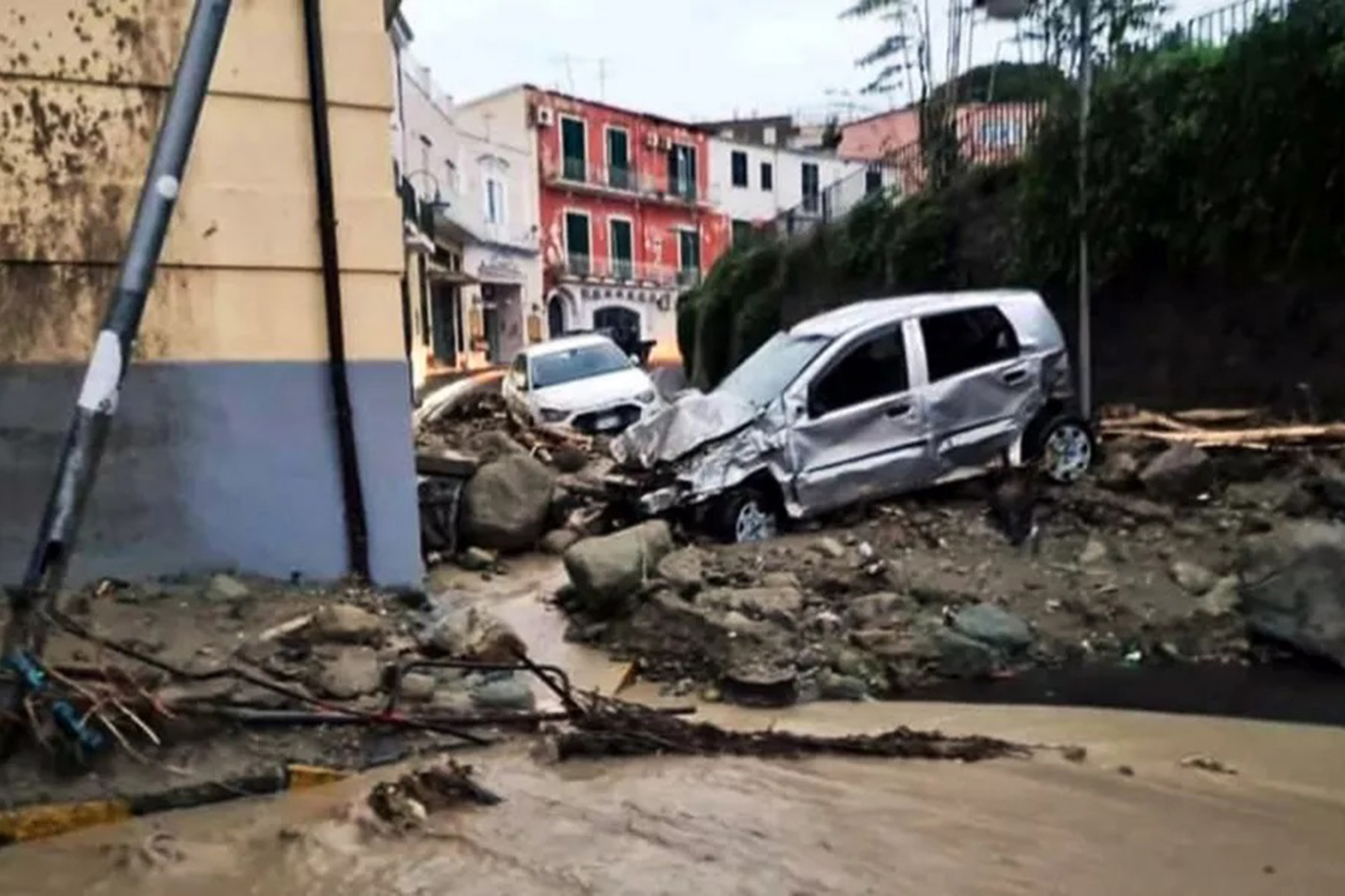 At least one person killed, 10 missing in landslide on Italian island of Ischia
