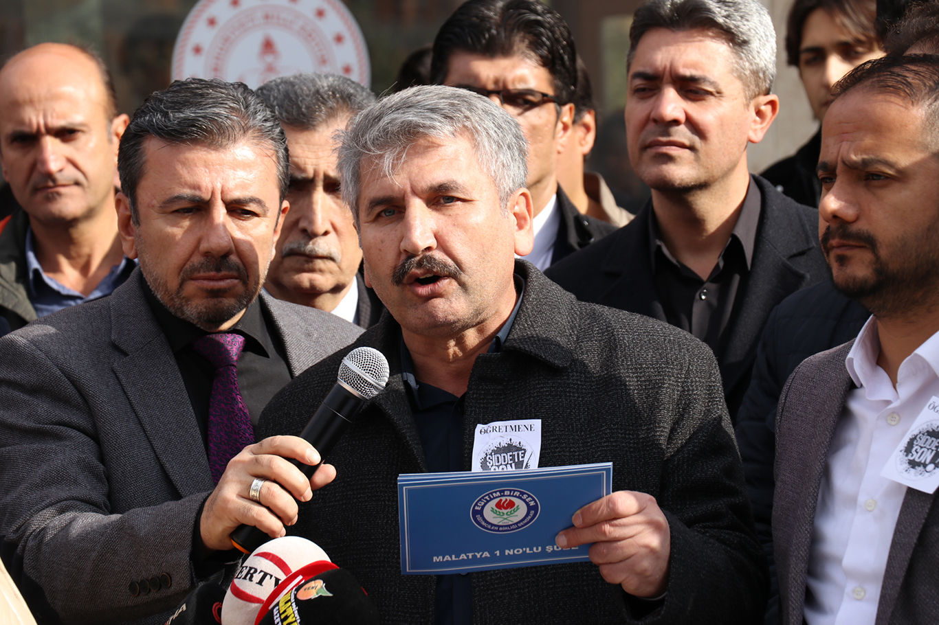  Eğitim Bir-Sen Malatya 1 No'lu Şube Başkanı Hüseyin Söylemez 