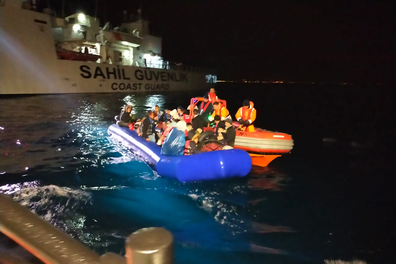 Turkish coast guard rescues 86 irregular migrants off Aegean Sea coast