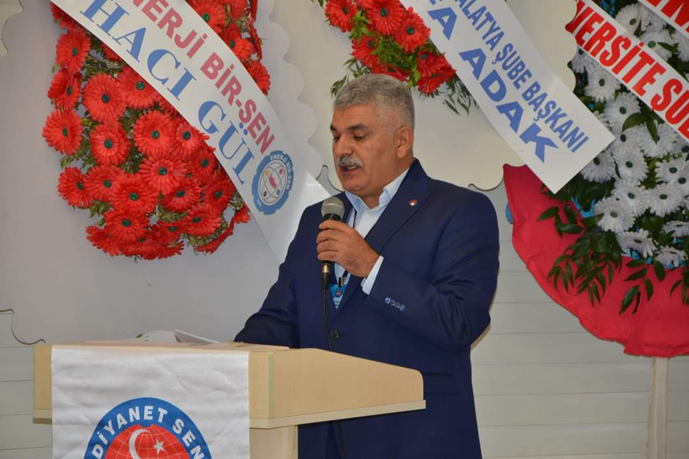 Diyanet-Sen Malatya Şube Başkanı Engin: Peygamber varisi bir mesleğin emanetçileriyiz Diyanet-Sen Malatya Şube Başkanı Engin: Peygamber varisi bir mesleğin emanetçileriyiz