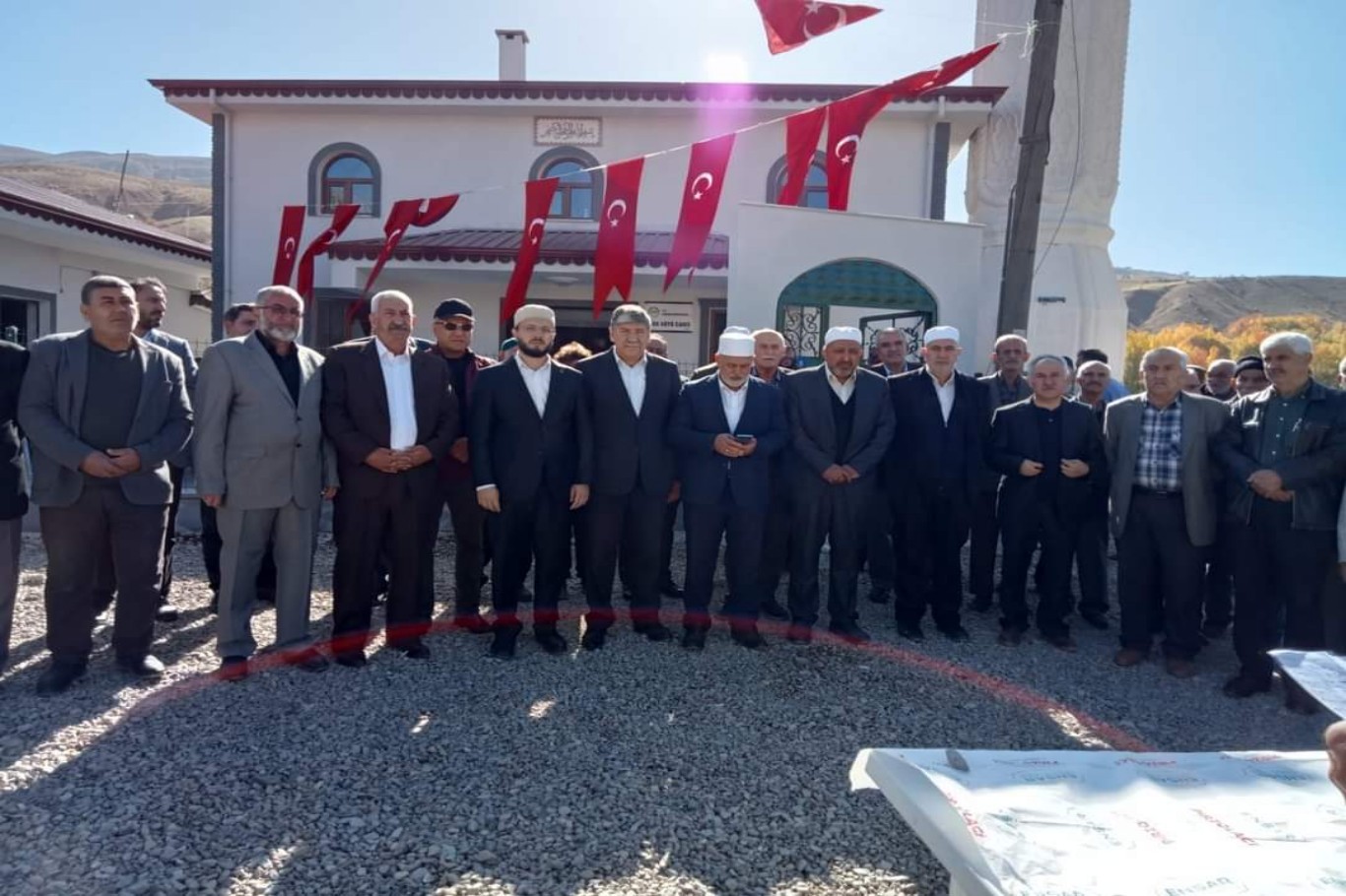 Kürk Köyü Camii ibadete açıldı Kürk Köyü Camii ibadete açıldı